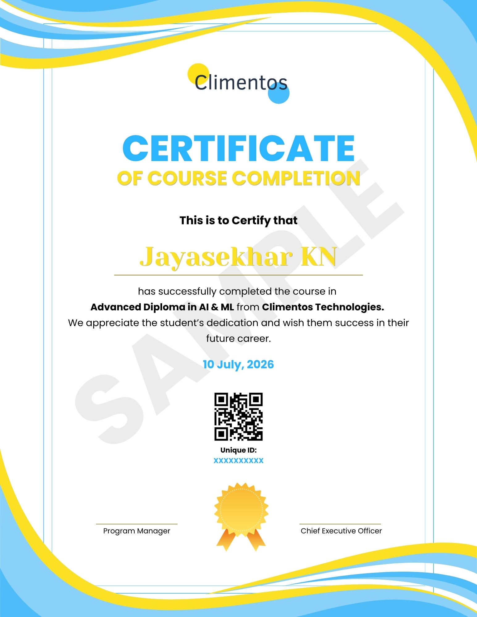 Professional Certificate