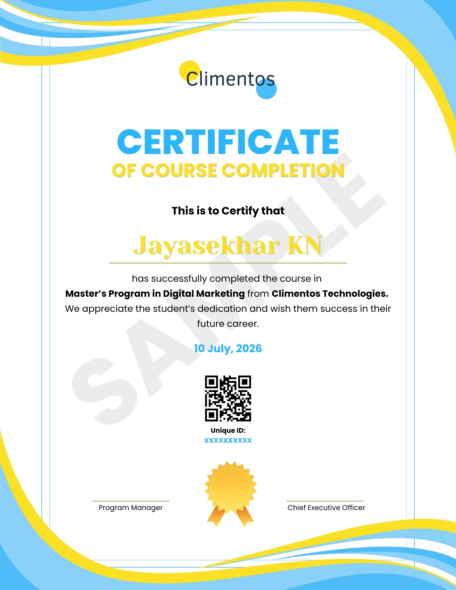 Professional Certificate